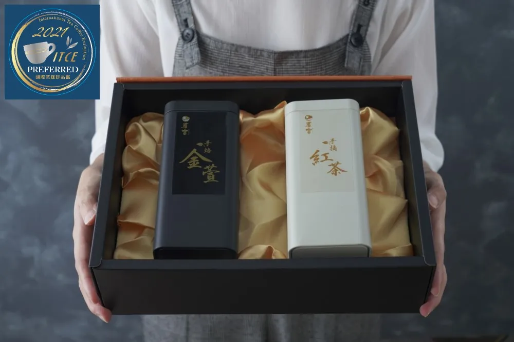 【茗富茶業】ITCE 國際茶品鑑優選獎 《茗富經典雙罐手摘原葉立體茶包禮盒》手摘紅茶兩盒一組 歷史價格詳細信息
