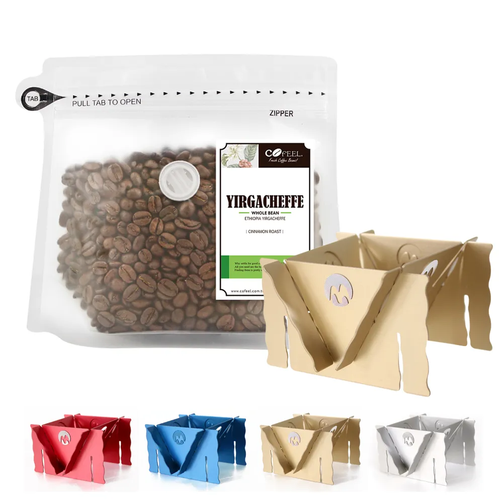 CoFeel 凱飛鮮烘豆耶加雪菲+特調曼巴濾掛咖啡/耳掛咖啡包10g各10包 歷史價格詳細信息