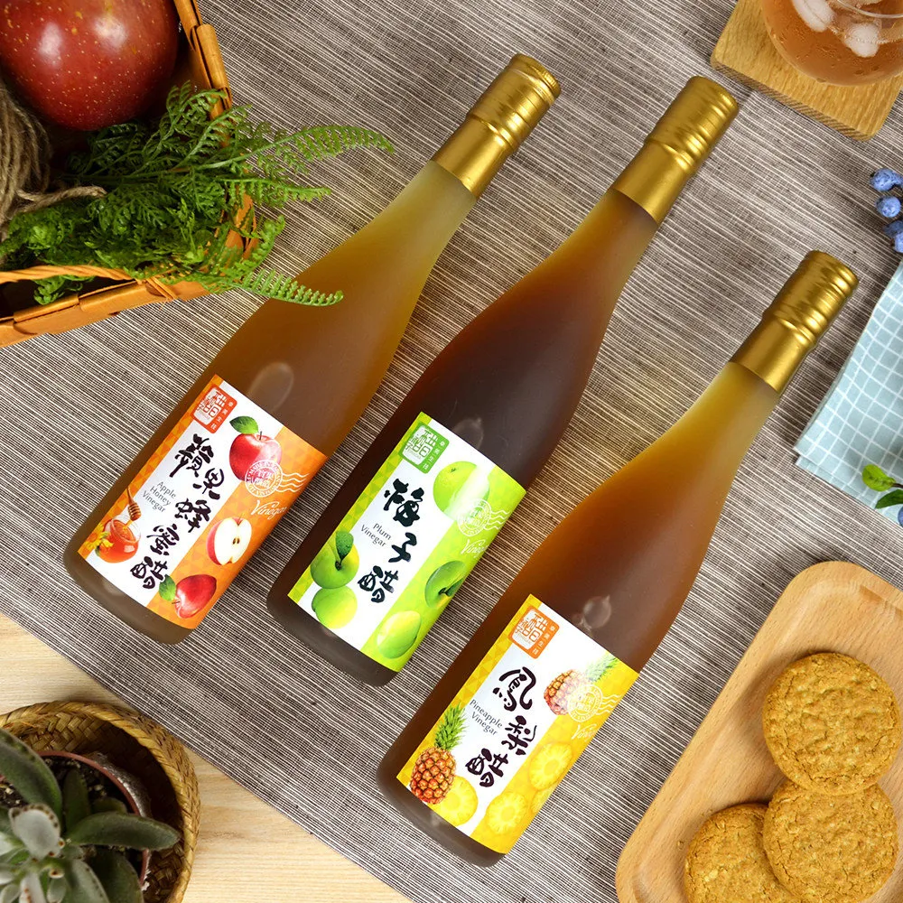 【醋桶子】三年熟成鳳梨/蘋果蜂蜜/梅子醋(600ml)任選4瓶免運 歷史價格詳細信息