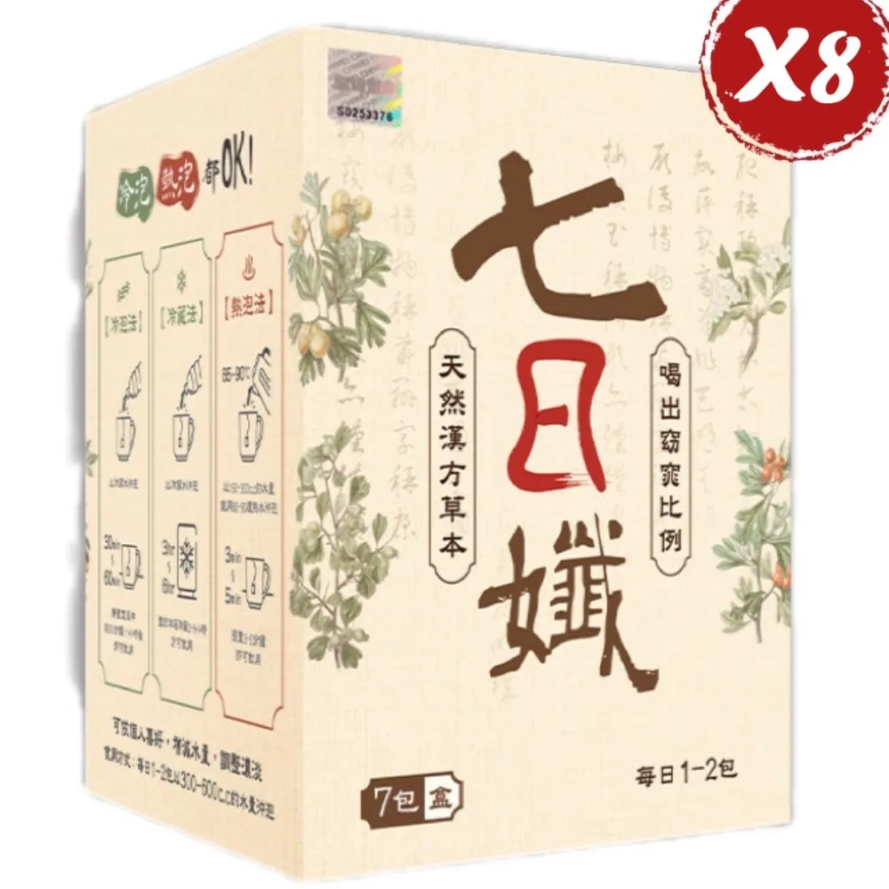 家家生醫 七日孅 孅體茶包 7包/盒  單盒/2盒組 冷熱沖泡 決明子 藤黃果 洛神花 酸甜風味 現貨 蝦皮直送:1盒 歷史價格詳細信息