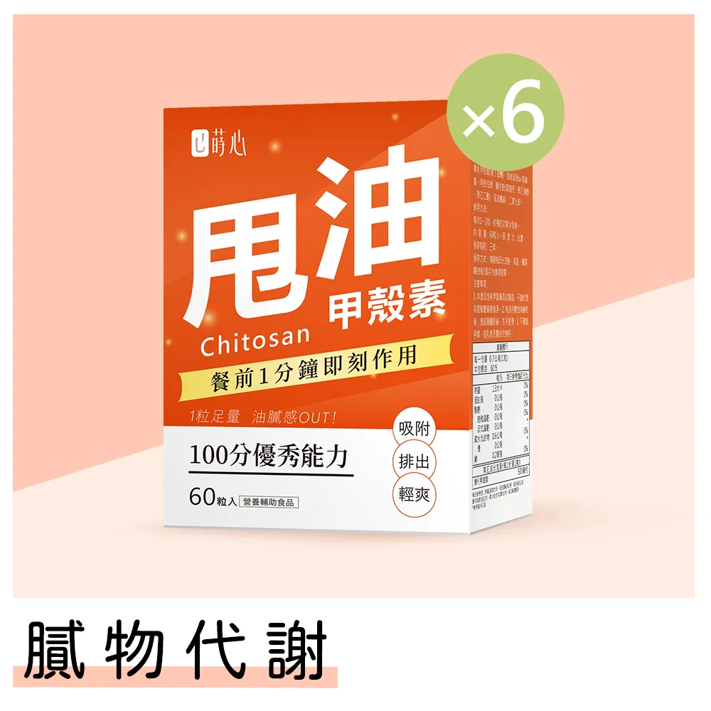 蒔心 專利甲殼素錠 (60粒/盒) 官方旗艦店 歷史價格詳細信息