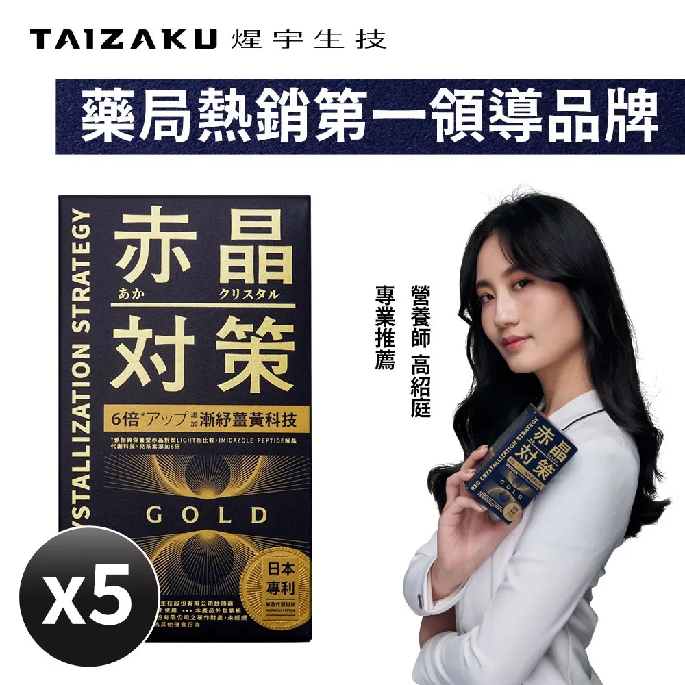 赤晶對策GOLD 20日份 40粒/盒x5 價格比較,價格查詢,歷史價格詳細信息
