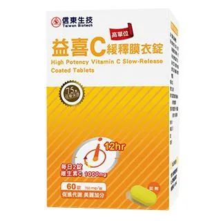 信東益喜C緩釋膜衣錠60錠[買1送1][下單1出貨2] 歷史價格詳細信息