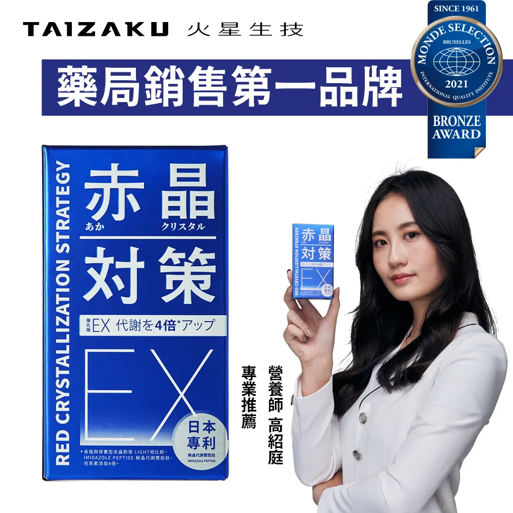 強化型 赤晶對策EX 30日份 60錠/盒(解晶代謝科技) 歷史價格詳細信息