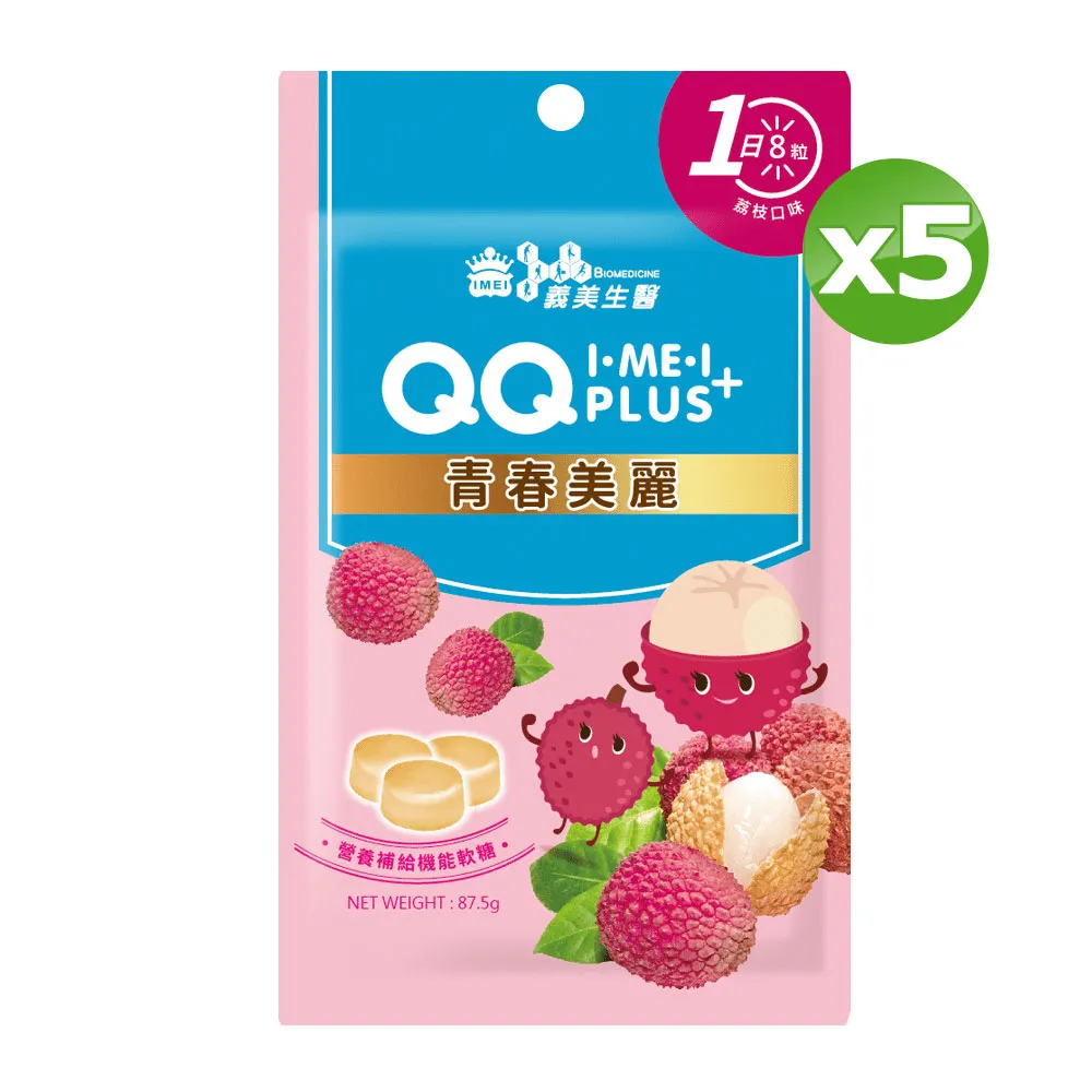 義美生醫 I‧ME‧I QQ PLUS+ 糖 三款可選 大樹 歷史價格詳細信息