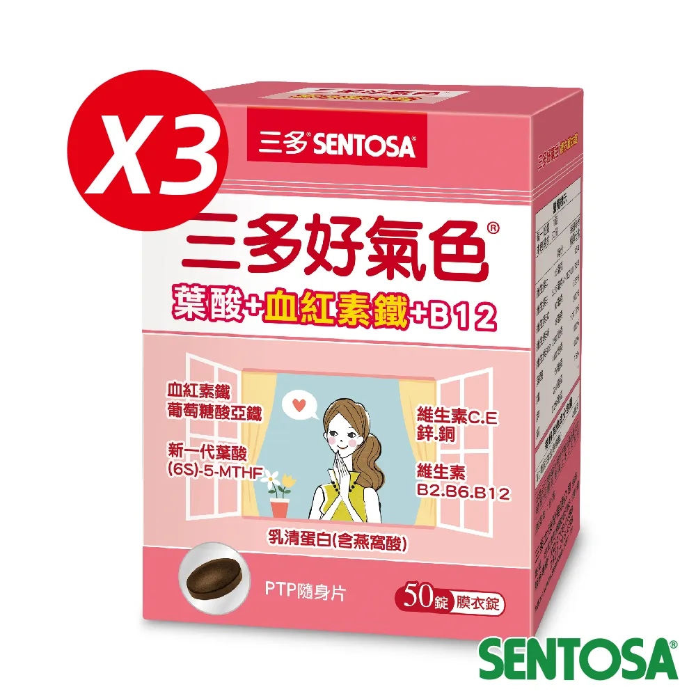 《三多》好氣色複方膜衣錠50錠/盒 歷史價格詳細信息