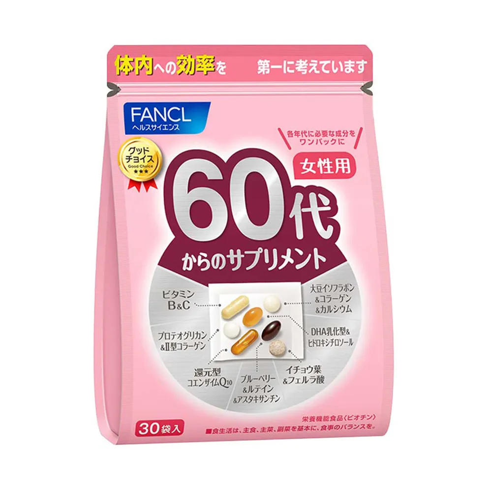 【日本 FANCL】芳珂 - 銀杏精華支援錠60粒x2包(30日份/包) 歷史價格詳細信息