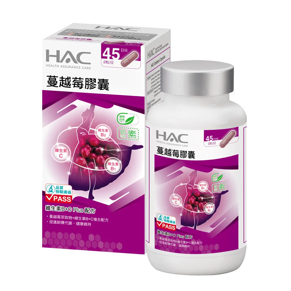 永信 HAC 蔓越莓膠囊 (90粒/瓶)【杏一】 歷史價格詳細信息