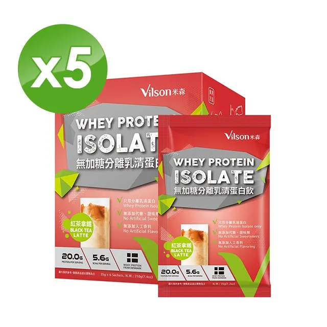 【米森 vilson】無加糖分離乳清蛋白飲-咖啡拿鐵(35gx6包/盒) 1盒.6盒以上免運 歷史價格詳細信息