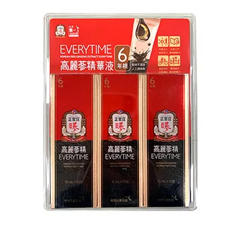 正官庄 高麗蔘精EVERYTIME 10ml 30包 價格比較,價格查詢,歷史價格詳細信息