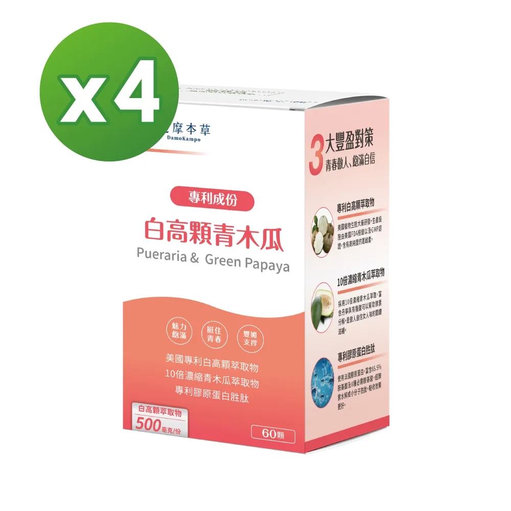 【達摩本草】美國專利白腎豆+非洲芒果籽x1盒(60顆/盒) 歷史價格詳細信息