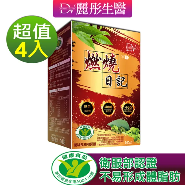 DV麗彤生醫 燃燒日記 膠囊【健字號】 歷史價格詳細信息