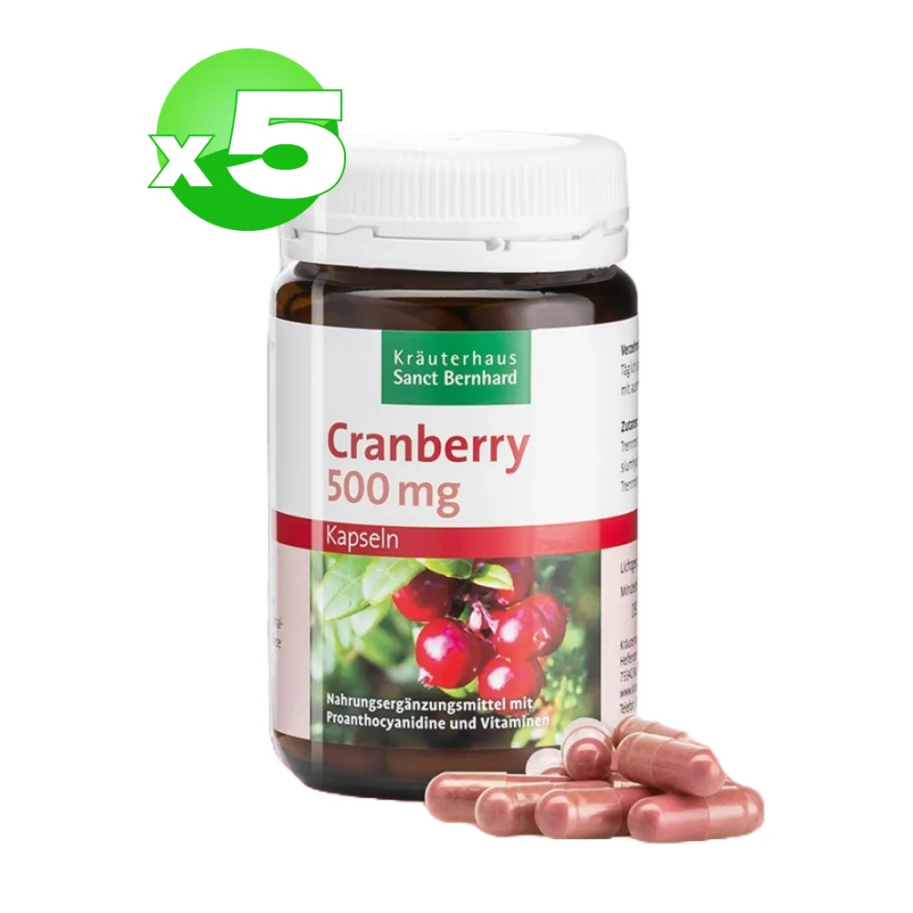 Sanct Bernhard 蔓越莓膠囊(90粒/罐) 德國百年聖伯納德  台灣公司貨 花青素 蔓越莓 【FOD39】 歷史價格詳細信息