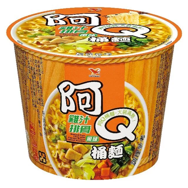 【阿Q桶麵 】風味桶12入/箱(雞汁排骨/紅椒牛肉/生猛海鮮/韓式泡菜/蒜香珍肉) 歷史價格詳細信息