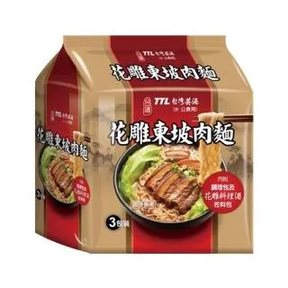 【台酒TTL】台酒花雕雞麵(包麵) 12包/箱 歷史價格詳細信息