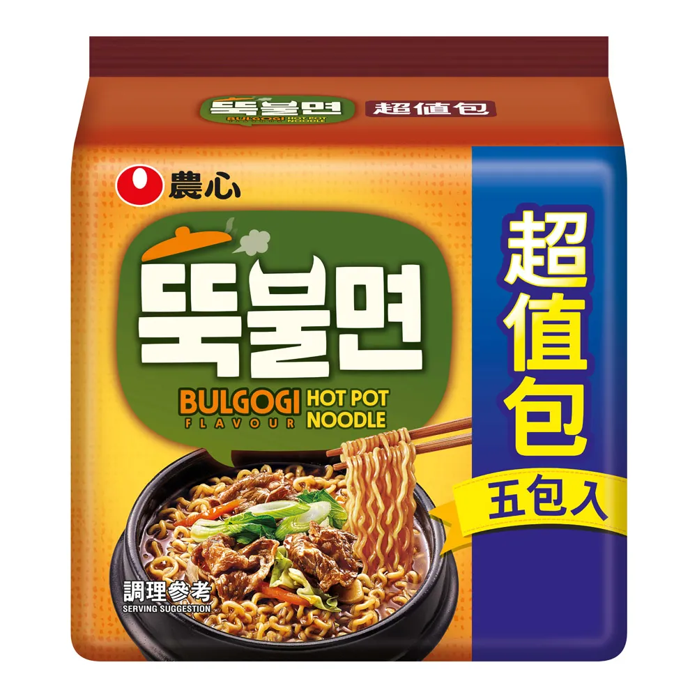 韓國農心 石鍋烤肉風味麵5入(575g) 歷史價格詳細信息