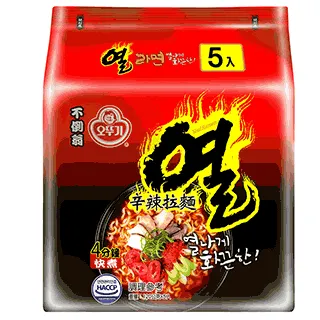【韓國不倒翁OTTOGI】金拉麵-辛辣(120公克x5入) 歷史價格詳細信息