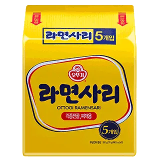 韓國不倒翁拉麵麵條系列(純麵條/粗麵條)(110G/5入)【愛買】 歷史價格詳細信息
