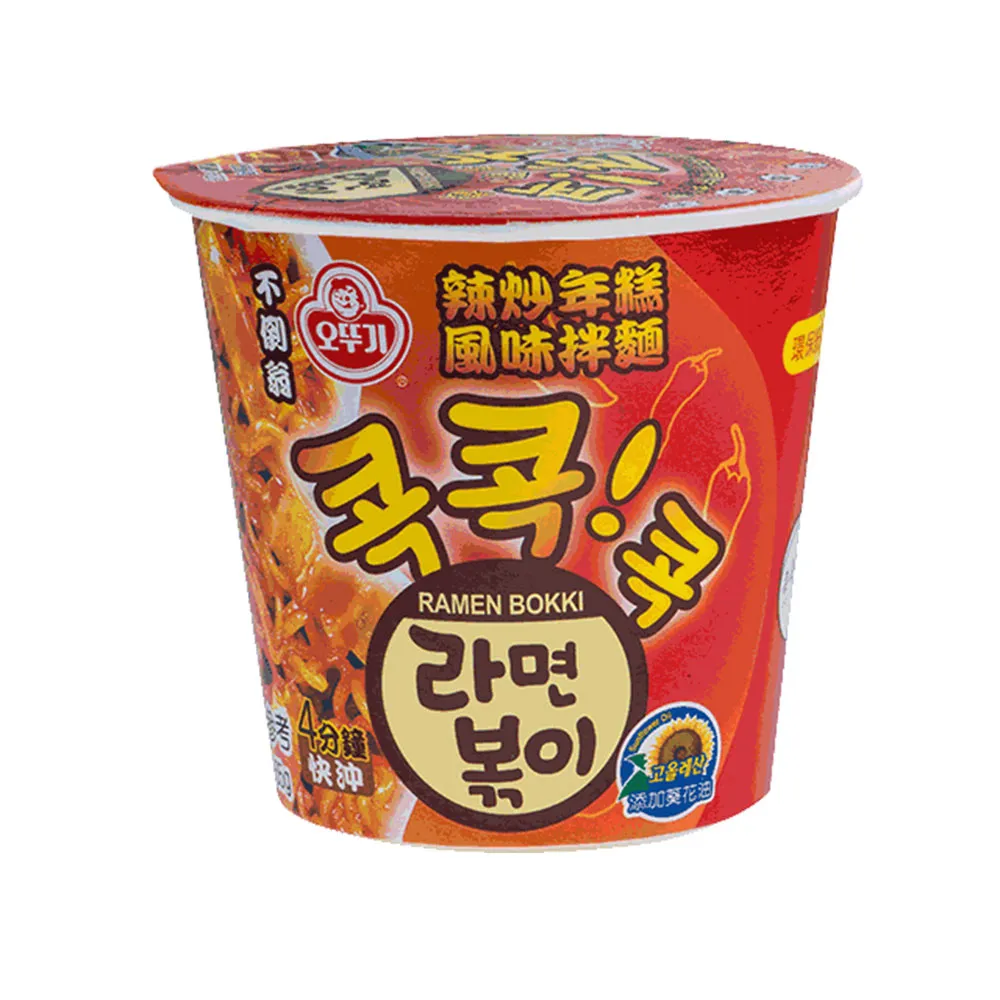 韓國 OTTOGI 不倒翁 辣炒年糕乾拌麵 泡麵 (杯裝) 65g 歷史價格詳細信息