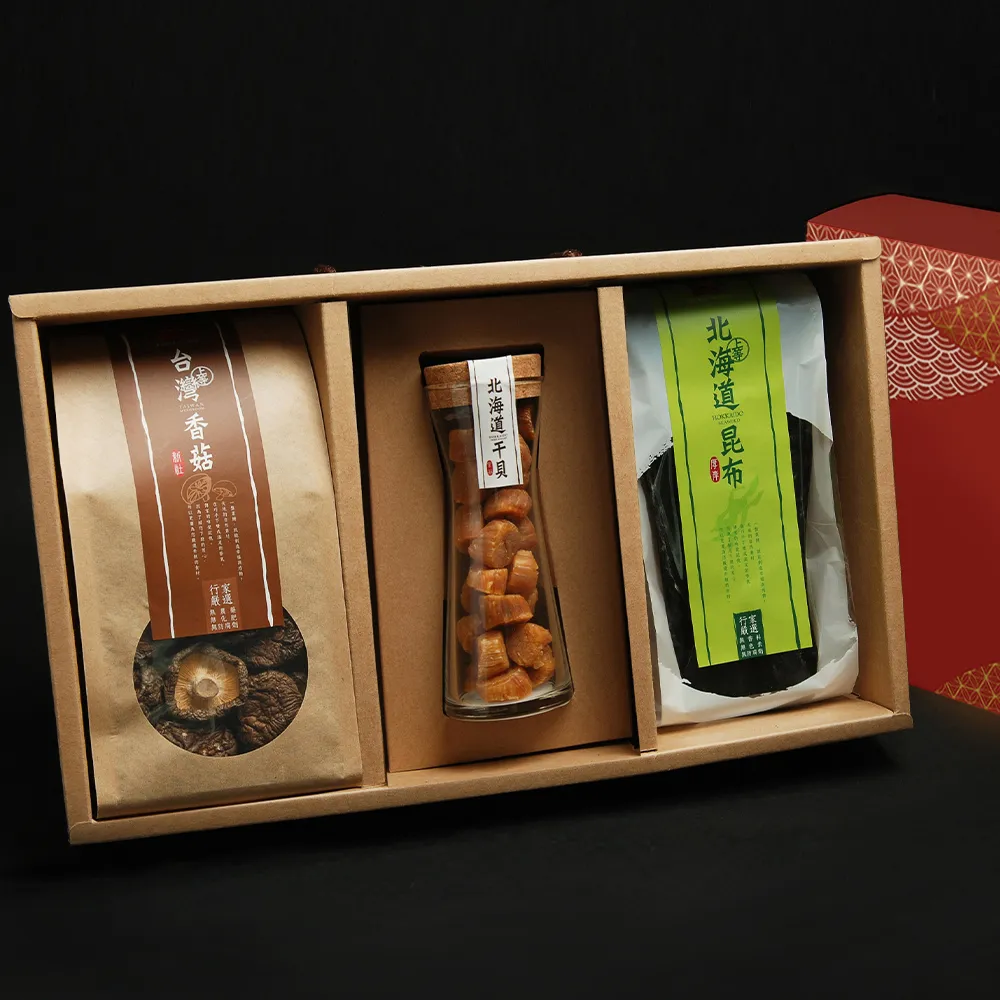 【十翼饌】山野珍藏禮盒 X3組 (香菇禮盒 / 南北貨禮盒) 歷史價格詳細信息