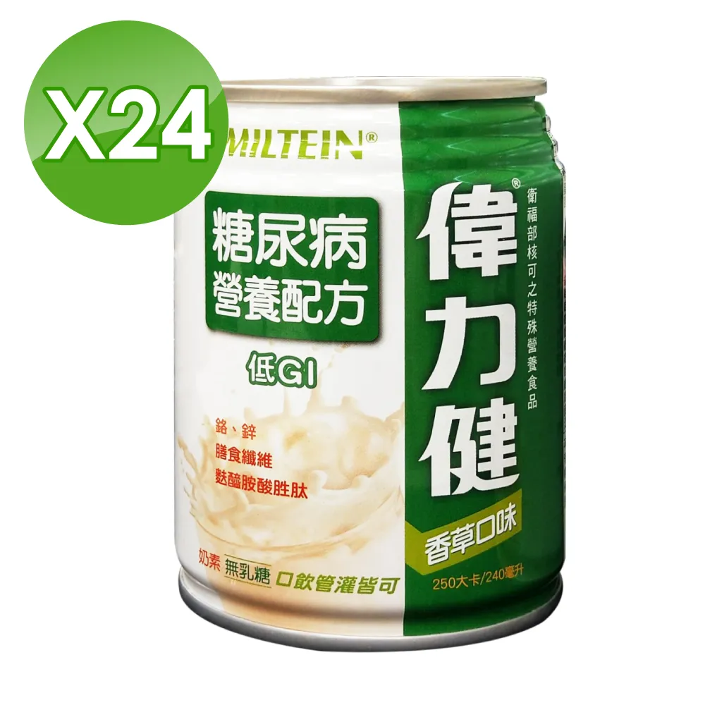 偉力健 Miltein 高纖高鈣 營養配方 240mlX24罐/箱 香草口味 歷史價格詳細信息