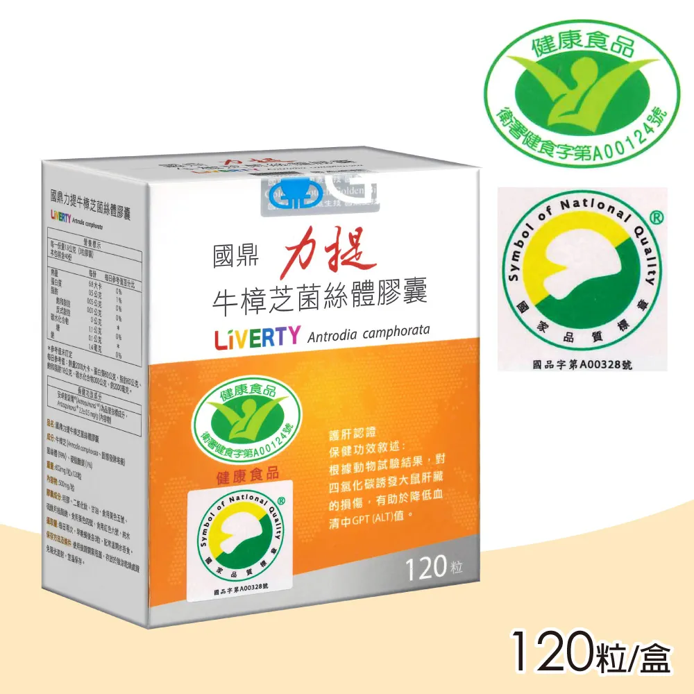 國鼎力提 牛樟芝膠囊 120顆/盒 (專利小分子 多國專利) 專品藥局【2027096】 歷史價格詳細信息