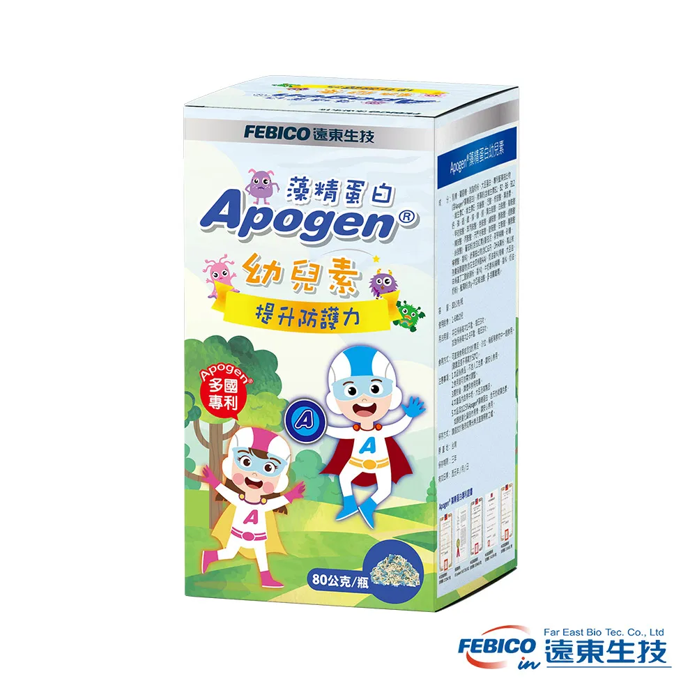 遠東生技 Apogen愛保清藻精蛋白兒童嚼錠-80g[免運費] 歷史價格詳細信息