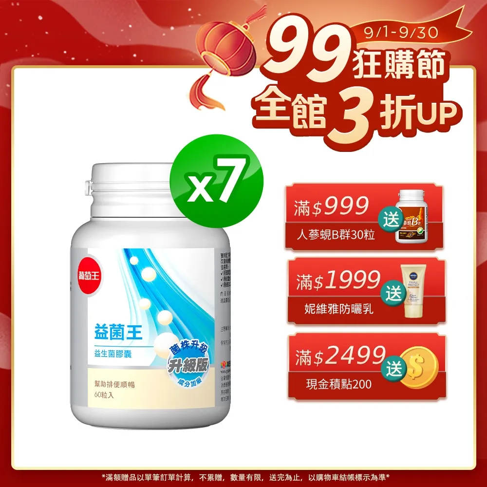 葡萄王 益菌王 益生菌膠囊 60粒入 歷史價格詳細信息