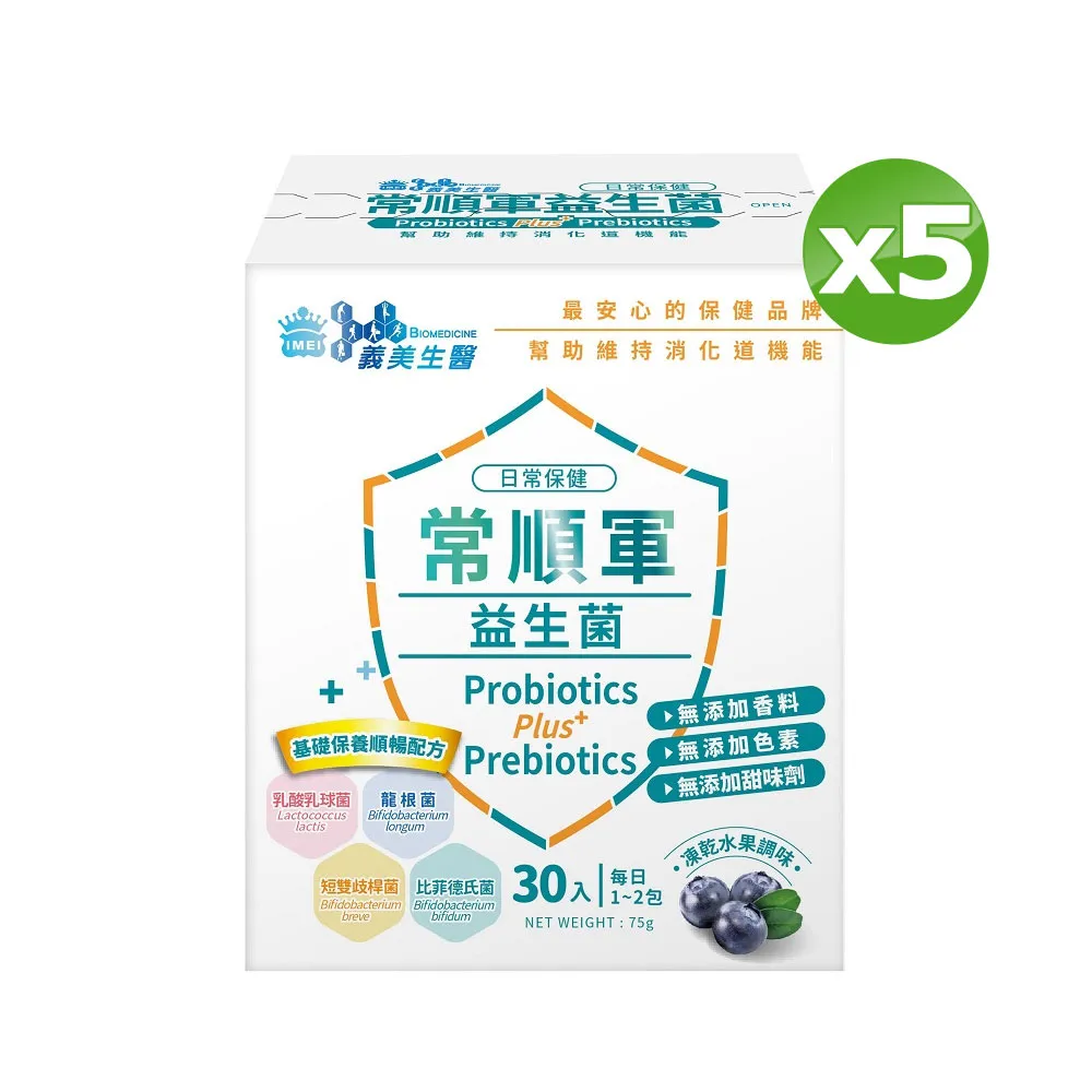 義美生醫常順軍益生菌-30入 歷史價格詳細信息