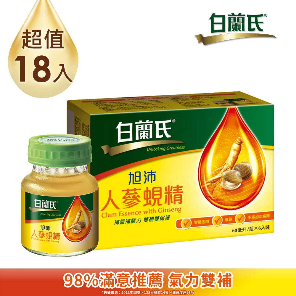 白蘭氏 旭沛蜆精(60G/6入)【愛買】 歷史價格詳細信息