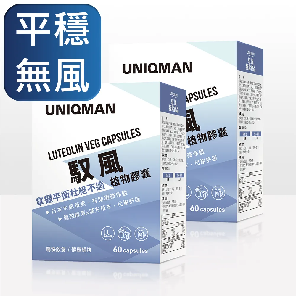 UNIQMAN 制風道 膠囊 (30粒/盒) 歷史價格詳細信息