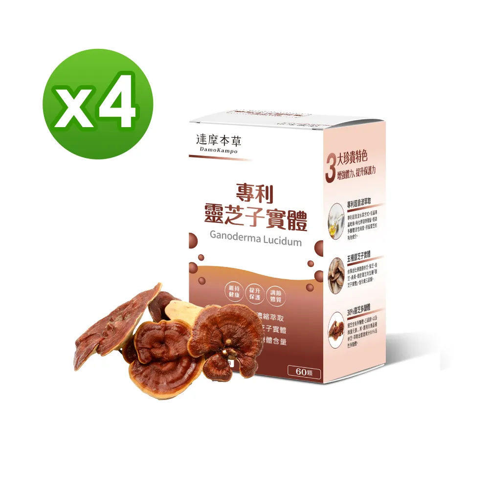 【達摩本草】專利靈芝子實體x3盒 (60顆/盒) 歷史價格詳細信息