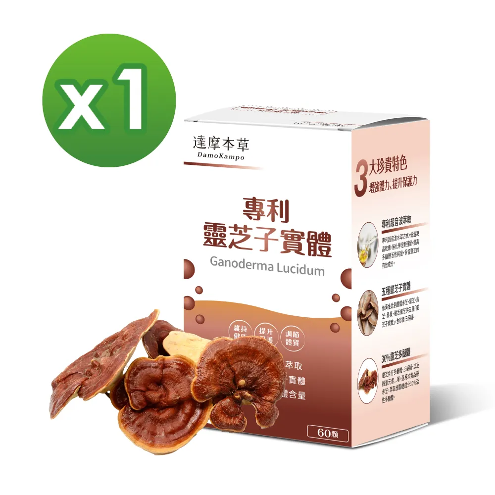 【達摩本草】專利靈芝子實體x3盒 (60顆/盒) 歷史價格詳細信息