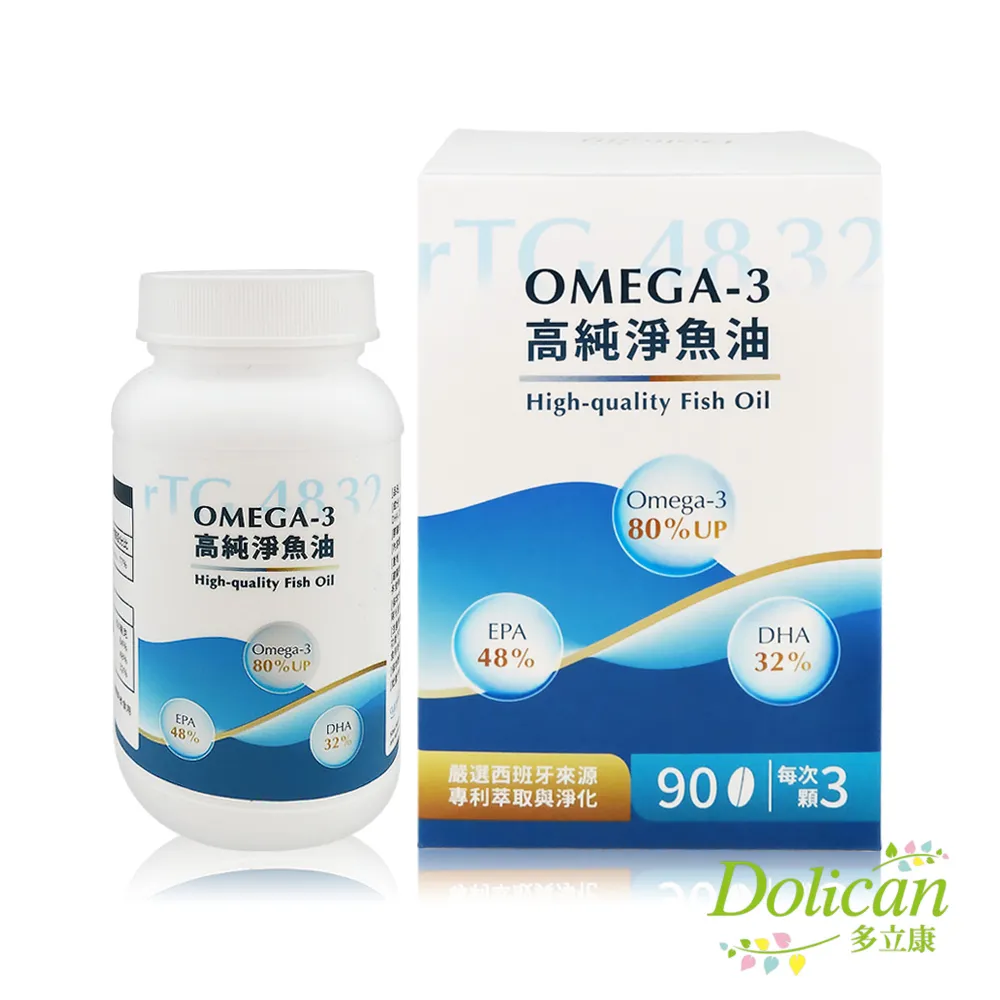 《多立康》rTG48/32 Omega-3高純淨魚油(90粒/瓶)+活益清納豆紅麴養生植物膠囊(60粒/盒) 歷史價格詳細信息