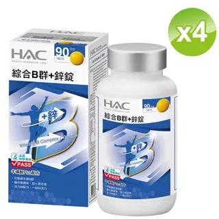 永信HAC 綜合B群+鋅錠(90錠/瓶) 神腦生活 歷史價格詳細信息