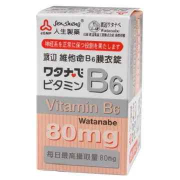 【人生製藥】維他命B6　80粒 歷史價格詳細信息