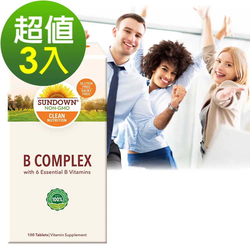 Sundown日落恩賜 每日綜合B群RDV錠(100錠x3瓶)組 歷史價格詳細信息