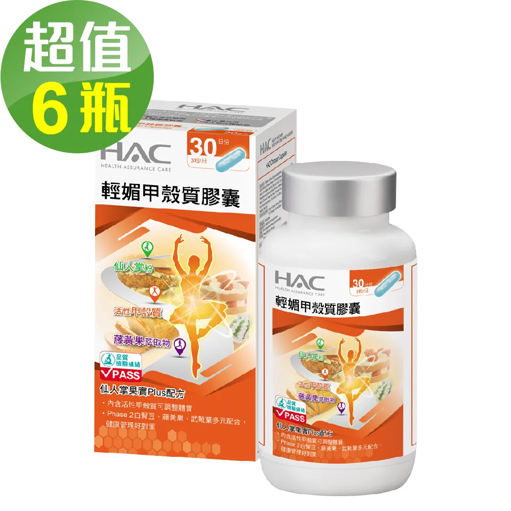 《永信HAC》輕媚甲殼質(白腎豆)膠囊(90粒/瓶)x2瓶 歷史價格詳細信息