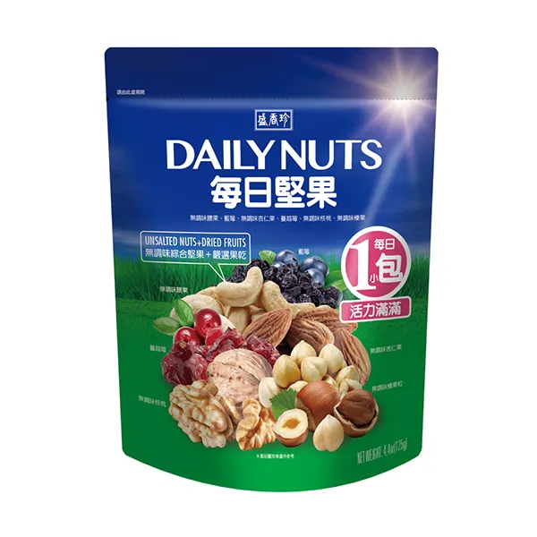 《盛香珍》每日堅果125g 歷史價格詳細信息