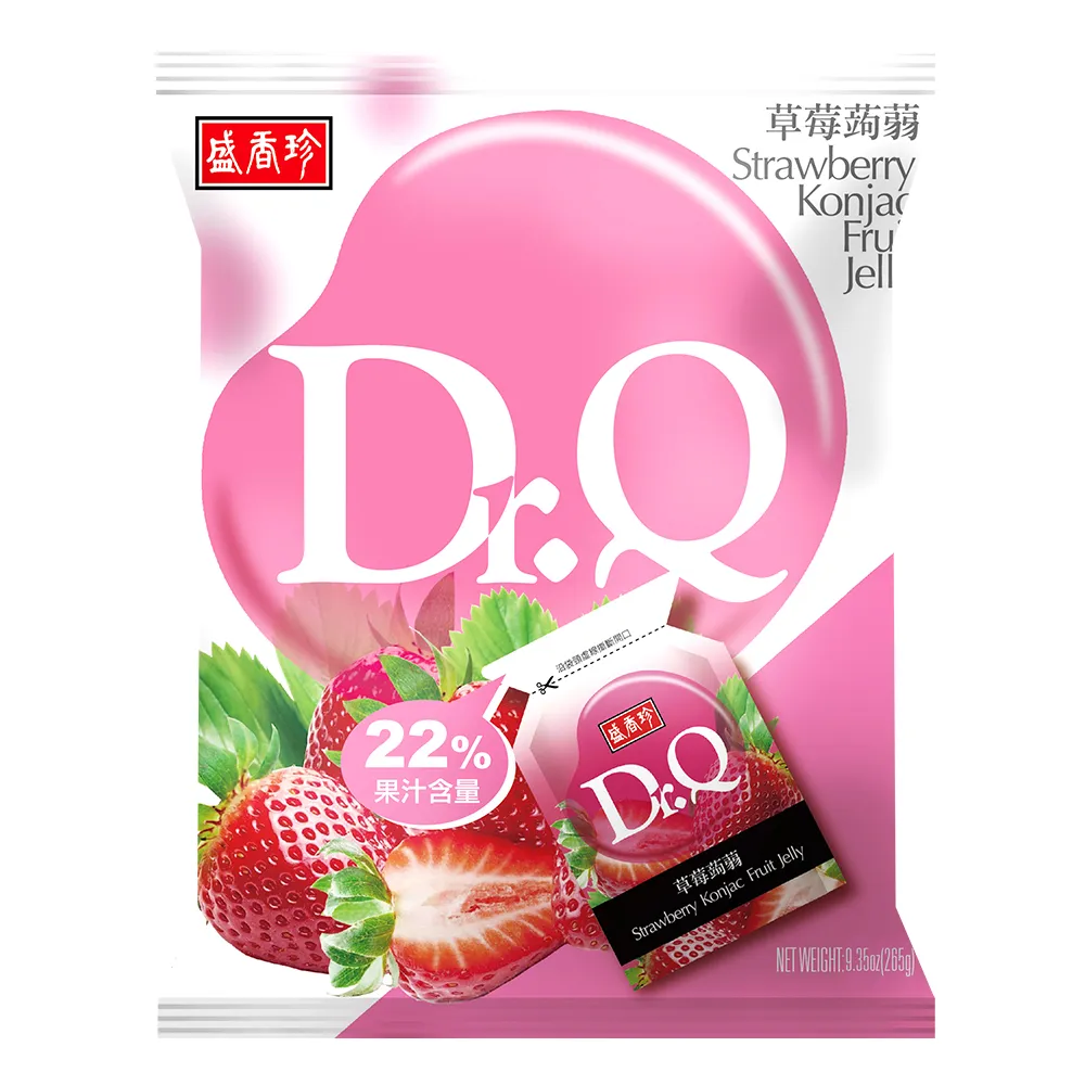 《盛香珍》Dr.Q草莓蒟蒻265g(包) 歷史價格詳細信息