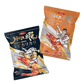 華元 Hen蝦 很蝦蝦條 113g 川式麻辣／椰奶咖哩／嚴選海鹽【新高橋藥局】3款可選 歷史價格詳細信息