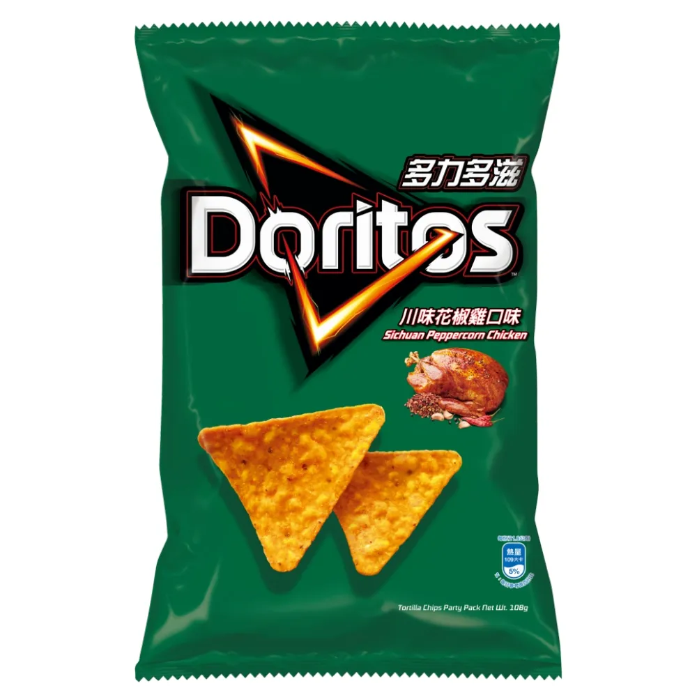 【多力多滋】多力多滋川味花椒雞口味玉米片108g/包 歷史價格詳細信息