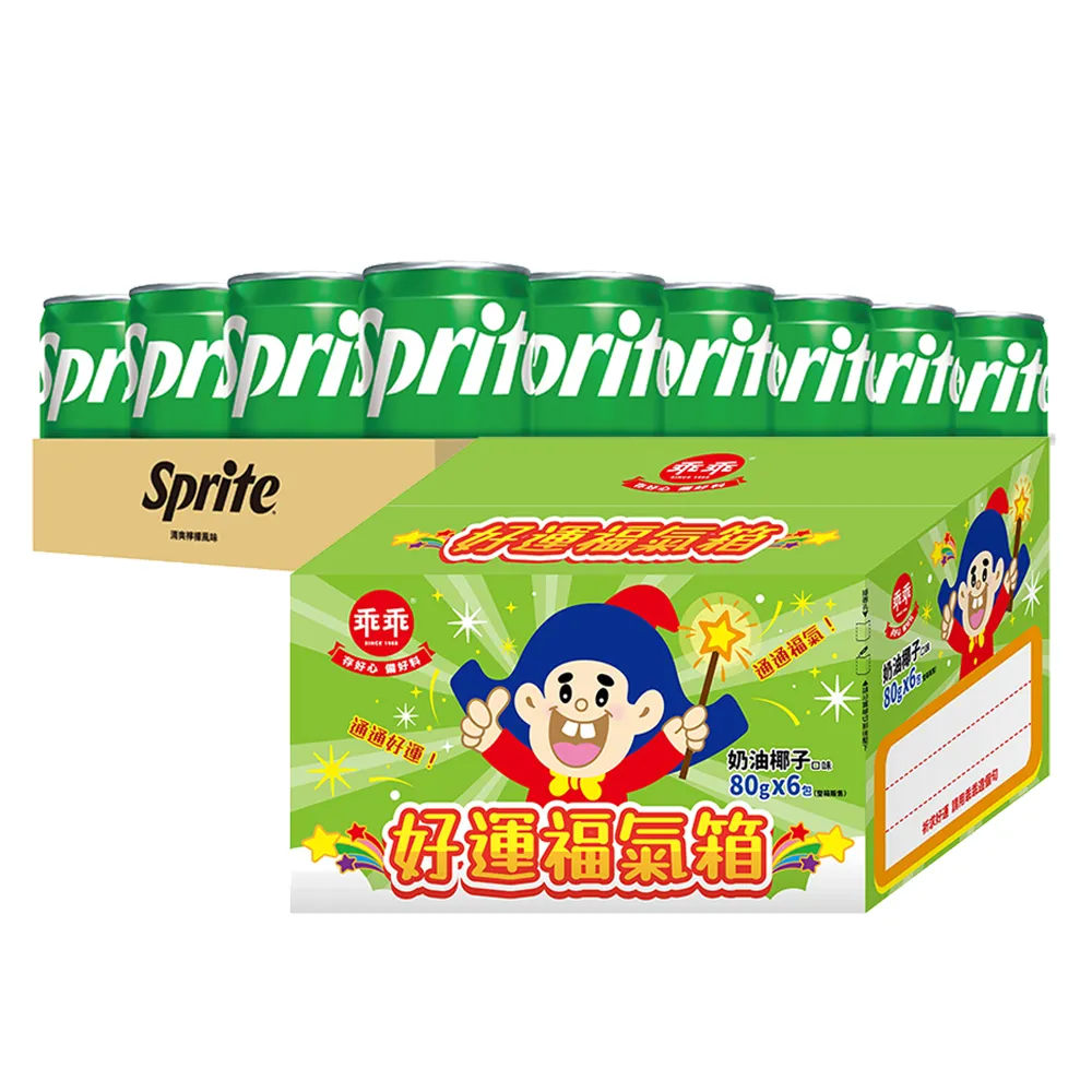 【乖乖】好運福氣箱-奶油椰子口味(80g*6包/箱) 歷史價格詳細信息