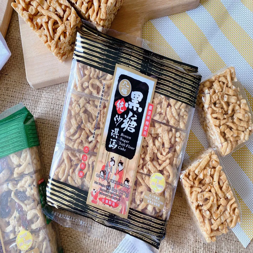 【九福】黑糖燕麥沙琪瑪400g 歷史價格詳細信息