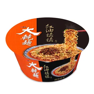 大乾麵紅油擔擔風味（桶） X團購 12入--保存期限2021/12/4 歷史價格詳細信息