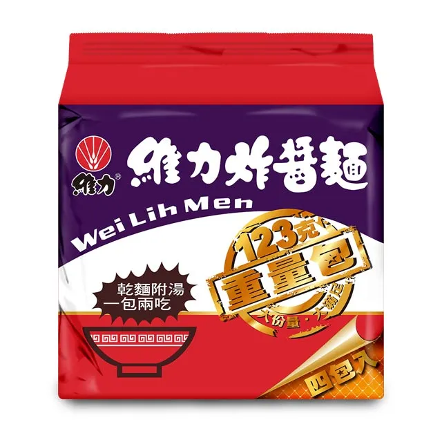 維力 炸醬麵重量包(123G/4入)6入組【愛買】 歷史價格詳細信息