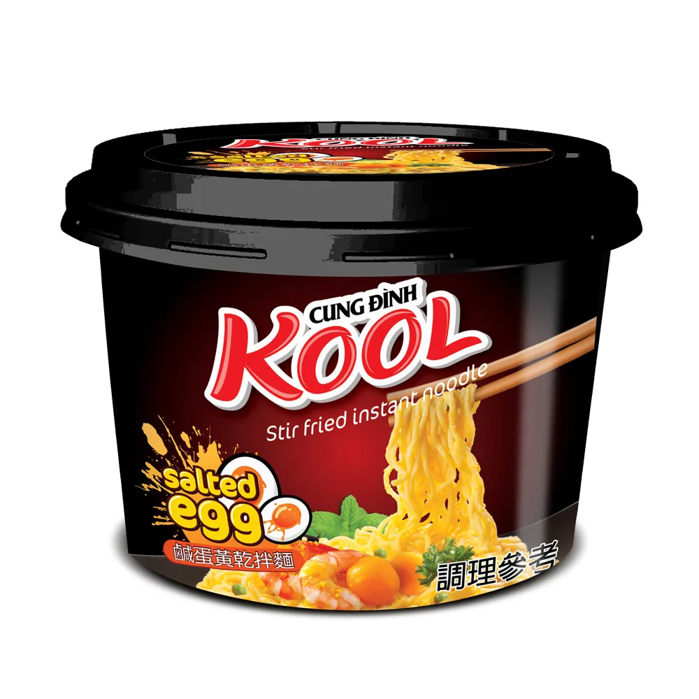 KOOL 螃蟹味鹹蛋黃乾拌麵4入(368g) 歷史價格詳細信息