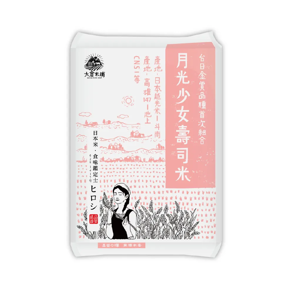 大倉米鋪 瀧芽胚白米1.5kg 歷史價格詳細信息