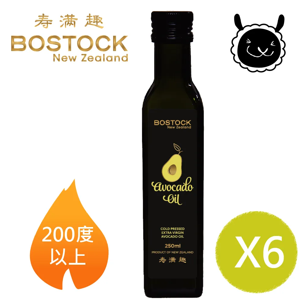 【壽滿趣- Bostock】冷壓初榨酪梨油(250ml) 3瓶 紐西蘭原裝進口 歷史價格詳細信息