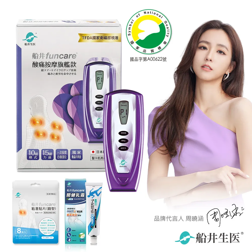 船井funcare膝關健按摩 舒緩組_智能股四頭肌訓練(主機+膝蓋按摩帶+關健乳霜30g) 歷史價格詳細信息